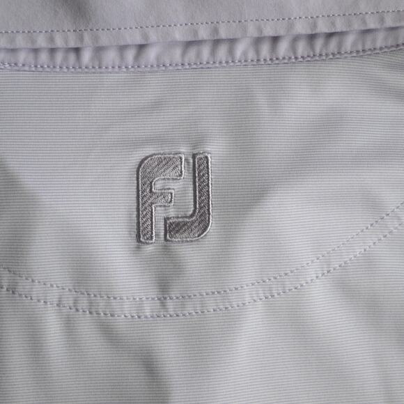 FootJoy Men's Polo Shirt - Light Purple - Picture 5 of 5
